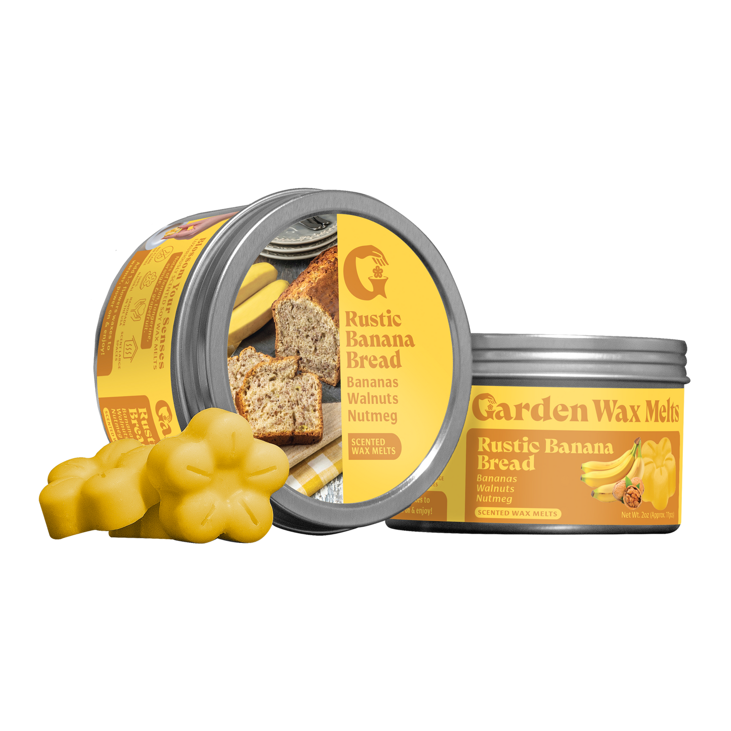 Rustic Banana Bread Wax Melts